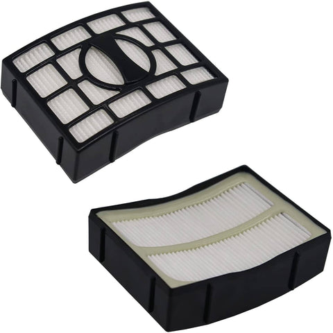 Premium Replacement Vacuum Filter Kit For ZU560 ZU561 ZU562 ZU572 UV650 UV725 ZU660 CU530 UV730, two HEPA filters displayed