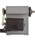 Side view of Pedal Type Electronic Winding Machine 220V 500-4000 RPM Foot Switch Coil Winder showcasing motor and gear details.