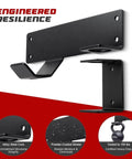 Wall Mount Jack Stand Organizer Rack for Heavy Duty Hydraulic Trolley Jacks Garage Tool Holder