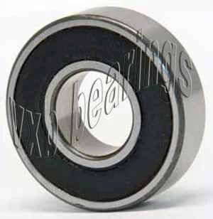 61812-2RS1 Ball Bearing Double Sealed ID 60mm OD 78mm Width 10mm view with rubber seals