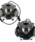 Pair Front Wheel Bearing And Hub Assembly For 2009 2010 2011 Ram 1500 5 Lug With ABS Replacement Front Hub Kit For Dodge