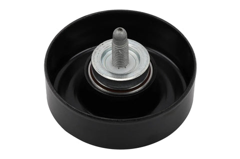 GM Genuine Parts LC9 5.3L Drive Belt Idler Pulley Replacement for Chevy GMC Buick Cadillac OEM Grade Quiet Idle Fixes Noisy Bearing Durable OE Fit Easy Install black metal pulley with threaded stud