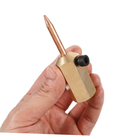 Pro Grade Electric Welding Hammer Kit For Auto Body Repair with brass and copper shaping die