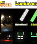 Fresh High Visibility Safety Vest With Custom Logo Design And Front Zipper Featuring Glow In The Dark Reflective Tape For Construction Job Sites And Road Crews glowing in dark with reflective features.