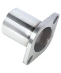 Heavy Duty 304 Stainless Steel Exhaust Flange Repair Pipe Kit For Cars And Trucks With 2 5 Inch Outside Diameter close-up of stainless steel connector