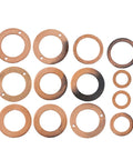 Top Tier Drop In Ready Engine Cylinder Head Assembly With Full Gasket Kit For S4L S4L2 Diesel Motors washer set, various sizes, copper material.