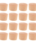 Khaki Wood Plugs Set For Woodworking And Diy Projects Natural Finish Hardwood Hole Caps shown in grid formation
