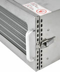 Six Tray Electric Food Dehydrator Machine With Dead Simple Operation Adjustable Temperature And Timer slick stainless steel build with clear window