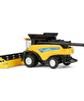 New Holland CR8.90 1/64 Scale Die Cast Combine With Corn And Grain Headers Totally Realistic Farm Machinery Model For Collectors
