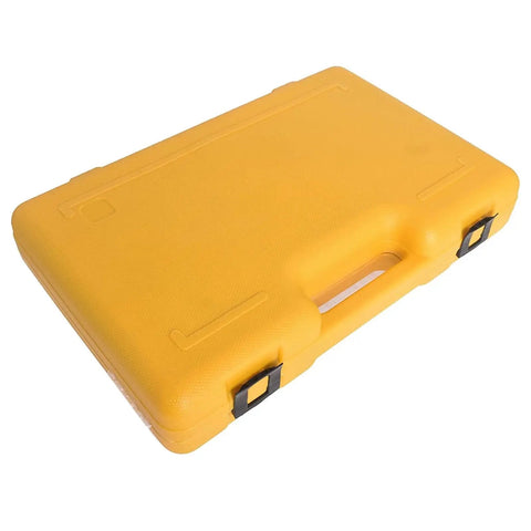 Shop Grade 10 Ton Hydraulic Gear Puller With Sturdy Transport Box For Wheel Bearing Separator And Cv Shaft Axle Rotors Goes Vertical Or Horizontal Takes The Sweat Out Of Stubborn Jams, yellow protective case.