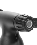 Close-up of ignition switch on Red GT8000 Big Shot Torch With Adjustable 2500F Flame Portable Butane Torch Anti Flare Made In Japan.