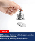 335 Piece 304 Stainless Steel Flat Washers Set With 12 Sizes M3 Through M12 For Screws And Bolts Ideal For Industrial Projects And Fender Washer Style Metal Washers Kit, 304 steel washer with magnet note