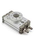 Double Acting Rotary Actuator For Pneumatic Systems, 90/180 Degree Swing Cylinder, rock solid rotary table pneumatic parts, compact design