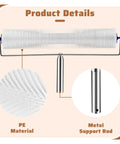 Spiked Screeding Roller For Epoxy Flooring 20 Inch Self Leveling Spike Roller With 2m Detachable Pole Product Details