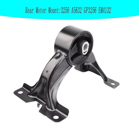 Rear motor mount for Engine Mount And Transmission Mount Kit For 2011-2019 Dodge Journey 3.6L FWD And 2011-2014 Avenger 3.6L Chrysler 200