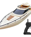 Dope Modern Yacht RC Boat One To Twenty Eight Scale With 2.4GHz Remote Dual Motors Fifteen Kmph Speed Pool Lake Pond Cruiser