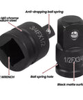 Ultimate Socket Adapter Driver And Wrench Conversion Kit With Versatile Multi Size Connection System For Fast Tool Sleeve Switching High Pressure Resistant Build You Totally Gonna Love This Gear, 3/4FX1/2 adapter