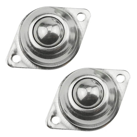 Flange Mounted Five Eighth Inch Ball Transfer Unit CY 15A With 304 Stainless Steel Ball Bearing Roller for Conveyor Tables Two Hole Mounted