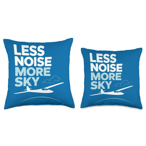 Glider Pilot Soaring Sailplane Throw Pillow For Aviation Enthusiasts And Flight Training Fans Dope Ridge Lift Themed Cushion