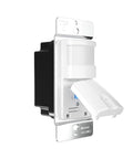 10 Pack 3 Way Motion Sensor Light Switches With Neutral Wire Required For In Wall Indoor Use, showing a single white switch