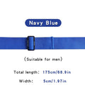 Golf Swing Training Arm Band With Adjustable Length And Elastic Rope Tension, navy blue, 175cm long, 5cm wide, posture corrector