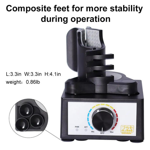Vortex Mixer For DIY Projects And Lab Use Hands Free Paint Shaker 300 To 2400 RPM with composite feet for stability