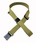 OD Green M1 Garand Two Point Rifle Sling US GI Pattern Cotton Canvas Web Sling With Correct WW2 Hardware Reproduction