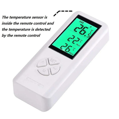 Smart Wireless Temperature Controlled Outlet With Remote Thermostat Digital Plug In Thermostat With Built In Sensor for precise temp