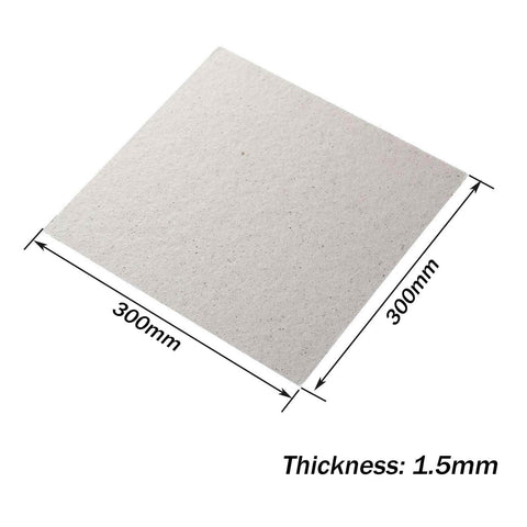 Muscovite Mica Sheet 100x100mm Insulation Plate 1.5mm Thick