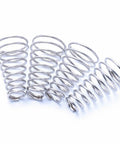 Extension Compression Springs Kit, 5Pcs 304 Stainless Steel Conical Taper Springs for Precision Fit, Wire Diameter 0.8mm