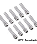 Durable 10 Piece RC Screw Set M2 M3 M4 For Axial SCX10 And TRX Four One Scale RC Cars Upgrade Parts Beefy Built M3 Screws
