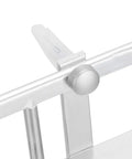 Three Tier Corner Shower Shelf Wall Mount Organizer With Drainage Design Aluminum Rack For Shower Toilet And Kitchen Hollow Carved Base Drains Fast Includes Hardware Kit, aluminum corner bracket close-up