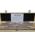 Dead On Precision Gauge Block Set, Rock Solid Setup Bars For Router And Table Saw in wooden case, 125mm to 500mm hardened steel.