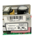 GPM41-15 Rugged Medical Equipment Power Supply With Porous Metal Shell And Cooling Fan 100 240V Input 15V Output Stable Performance No Noise Low Temperature Operation Safe For Industrial Use, close-up label