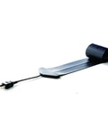 Ultra Thin Flat Extension Cord 0.9mm 0.0354 Inch Low Profile Power Cable 6.56 Feet Black Sleek And Discreet For Hiding Cords Under Rugs No Snagging Or Tripping In Daily Use shown unrolled.