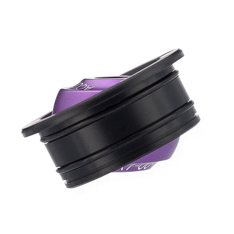Shift Linkage Bushing Upgrade For Honda Civic Si 2002 To 2006 And Acura RSX RSX S 2002 To 2005 With Acetal Low Friction Bushings Spherical Bearing O Ring Sealed For Gap Free Fit Stainless Hardware For Smoother Gear Shifts black and purple acetal bushing