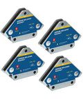 4 Pack 28Lb Beast Magnetic Welding Magnets Multi Angle Holder 45 90 135 Degrees Heavy Duty Steel Casing Ferrite Magnet