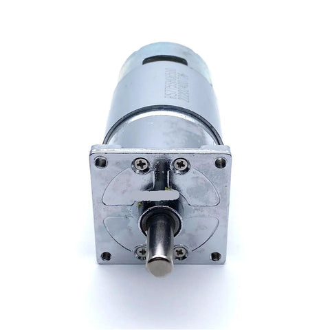 Compact 42Mm 25W Torque DC Gear Motor That Runs Smooth With Low Speed Operation For Robotics And Automation Projects using 12V or 24V power supply