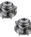 Two Pack Front Wheel Bearing And Hub Assembly 515040 2WD Bolt On Direct Replacement Fits Toyota 4Runner 2003 To 2016 FJ Cruiser 2007 To 2009 Hilux 2005 To 2017 Tacoma 6 Lug With ABS
