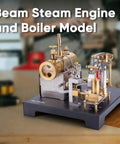 Do It Yourself Steam Beam Engine Model That Runs Full Metal Boiler Kit With Centrifugal Flyball Governor educational model