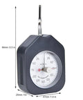Dual Needle Dial Tension Meter For Mechanical Assembly And Vehicle Repair, Clear Reading Tensiometer With Transparent Cover, Pro Grade Multiuse Tool For Spring Tension, Electronic Switch Testing, Valve And Micro Switch Checks, 89mm black dial gauge
