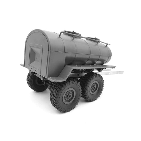 Oil Tank Trailer Chassis For 1 To 16 RC Cars Fits WPL B24 B16 B36 Kits Military Truck DIY Accessory Not Preassembled