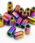 Heavy Duty Hub Lock Bolt Screw Nut M12x1.25 Wheel Lug Nuts Kit Alloy Iridium 20 Pcs For Rock Hard Driving And Smooth Rides, assorted