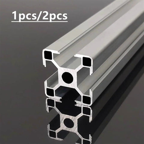 Built Tough Anodized Aluminum Rail Extrusion For 3D Printers Drop In Ready Heavy Duty Wire Guide 600 Mm profile
