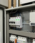 Two Pack 1000V 40KA DC Surge Protector With Lightning Shield And Modular Design Photovoltaic Arrester for home and office use in a panel