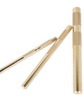 Brass Knurled Drift Punch Kit Three Piece Set With Roll Pin Punches And Chisels For Three Eighths Inch One Half Inch And Three Quarter Inch Sizes