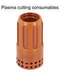 Premium Swirl Ring Consumables Kit For 220994 Plasma Cutter, orange retaining cap for precise fit and stable performance.