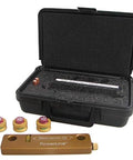 Top Shelf Magnetic Sheave Alignment Laser Tool With Killer Rare Earth Magnet Grip Straight Up Green Beam Vibration Reducer in carrying case with accessories.