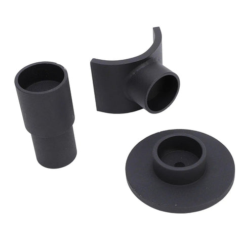 Bottle Jack Adapter 1.5 Inch Diameter Beefy Heavy Duty Iron Floor Jack Saddle With Extension And Flat Pad for vehicle lifting.