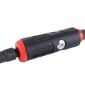 Badass 25000 RPM Pneumatic Die Grinder Kit With Dual Three And Six Mm Collets, close-up of compact air die grinder handle.